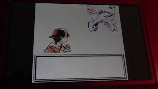 Pokemon Gold Catching Lugia in whirlpool Islands