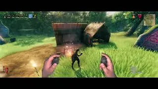 Valheim - Motion Controls gameplay with the Razer Hydra [Ultrawide]