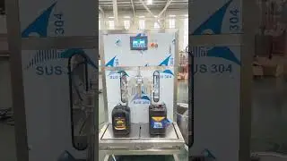 2 nozzles liquid filling machine is an automated equipment used for filling liquid products