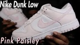 CLEAN COLORWAY! Nike Dunk Low Pink Paisley Review & On Feet!