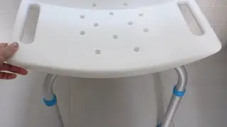 AquaSense Adjustable Bath & Shower Stool for Inside Shower: Unboxing & Review