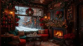 Cozy Christmas Caf&eacute; ☕ Smooth Jazz Music for a Warm Winter Morning