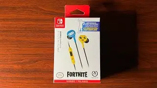 🎧 Unboxing | PowerA Wired Earbuds [Fortnite &lsquo;Peely&rsquo; Edition] for Nintendo Switch