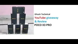 poco x3 pro / Giveaway & Review / GHOSH TECHNICAL