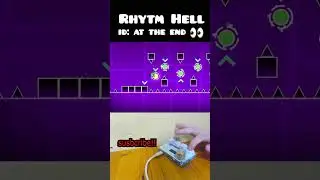 Rhythm Hell in Geometry Dash! 😱🤯 #shorts