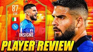 ICE COLD! 🥶87 NUMBERSUP INSIGNE PLAYER REVIEW! THE BEST SERIE A PLAYER IN FIFA 22 ULTIMATE TEAM!