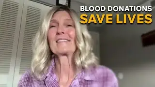 Cancer fighter grateful for area blood donors