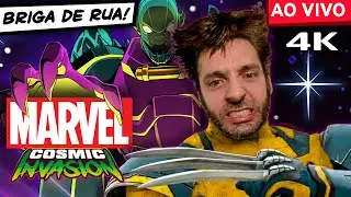 🔴 Zerando MARVEL COSMIC INVASION Ao Vivo em 4K (Primeira Vez Jogando)