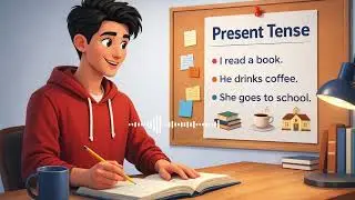 Present Simple Explained Clearly | Learn English Basics | Study English with CherryBerry 🍒