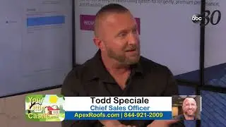 Todd Speciale - Apex Roofing & Restoration - Your Little Castle Show - Show 1 - Airing on ABC