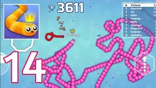 Snake I.O Game | Gameplay Walkthrough - Part 14 - 5 minutes Gameplay - (Android,IOS) 