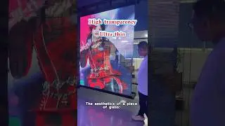 Transparent LED Display - Latest Technology in 2025 #ledvideowall #leddisplay #glasscurtainwall