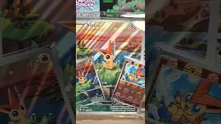 Opening a Victini Illustration Collection box! #pokemontcg