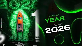 Photoshop Tutorial: Happy New Year flier for XpressPixels
