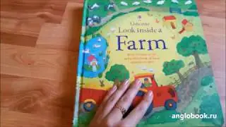 Look Inside Farm Usborne | Английские детские книги