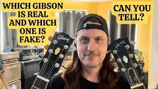 Guess The Real Gibson And The Fake Gibson - Can You?