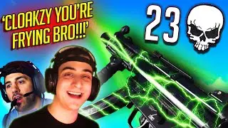 Я совершил 23 убийства в Warzone, неся с собой @NICKMERCS...