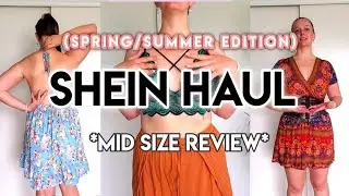 HONEST Spring/Summer SHEIN Mid-Size Try On Haul *first time buyer*