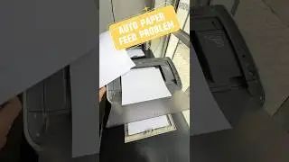 Canon 2900 printer paper auto feed problem #printerrepair #canon2900