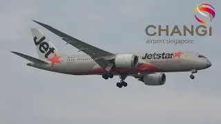 Plane Spotting at Singapore Changi International Airport - One of the Busiest Airports in The World