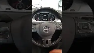 Как сбросить индикатор сервисного обслуживания и индикатор проверки на VW Passat CC 2L 2014