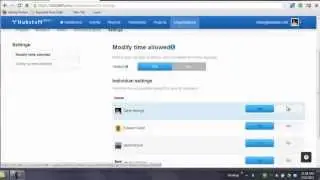 Settings in Hubstaff