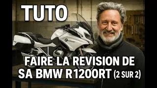 Tuto faire la révision de sa BMW R1200RT 2 sur 2 (inventaire des problèmes courants en fin de vidéo)