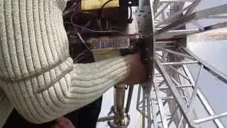Монтаж антенного блока 5.7ГГц