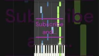 Les matelots #Piano Tutorial#Shorts