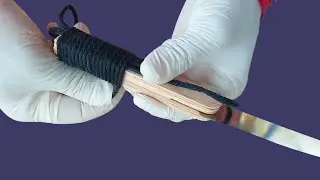 Broken Knife Handle Repair | Simple DIY Rope Handle