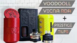 Полный видеоурок по сборке и намотке Voodooll Vecna ​​RDA + Prestige Precision Tilps 💥