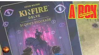 Kinfire Delve: Scorn&rsquo;s Stockade UNBOXING &ndash; What&rsquo;s Inside? | Northsun Tabletop Games