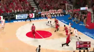 Euroclub teams NBA2K19 Online League Crvena Zvezda mts Belgrade - FC Bayern Munich