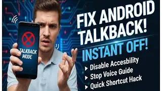 How to Turn Off TalkBack on Android | Fastest Way to Disable Accessibility Mode