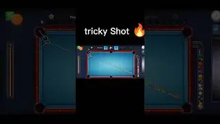 Pot Black ball on trick shot 🎱😱#shorts #8ballpool