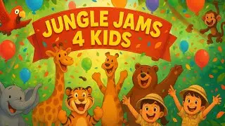 Jungle Counting Dance Song for Kids | Learn Numbers 1-10 | Fun Educational Dance Video