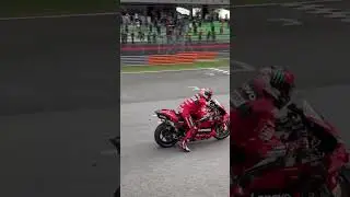 Ducati Lenovo Team start Acceleration - MOTOGP Test