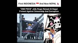 When Fiction Become Reality #wakeupnepal #onepiece
