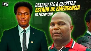 VENANCIO MONDLANE DESAFIA DANIEL CHAPO E DENUNCIA BLOQEUIO DE AJUDA HUMANITÁRIA PARA AS VICTIMAS