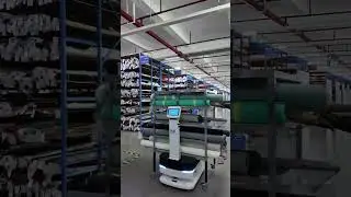 The future of factories: Autonomous mobile robots (AGV/ AMR) will taking over material handling.