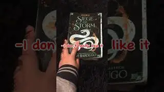 bookmas day 5 🎄 - reading siege and storm