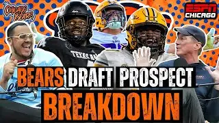 Tom Waddle Breakdown of 5 Most Likely Potential Bears Draft Picks