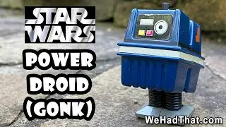 Vintage Star Wars Power Droid / Gonk action figure review Kenner 1978