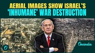 VIDEO: Gaza 'Erased From Map' New Aerial Footage Reveals MASSIVE Israeli Strike Destruction