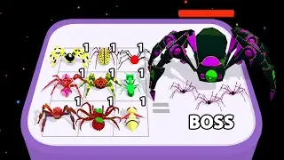 SPIDER & INSECT EVOLUTION RUN 🕷️🚨 Tiny Bug To Mega Monster | Epic Race Gameplay