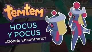 🔎 TEMTEM: HOCUS Y POCUS UBICACI&Oacute;N 🔮 | Temtem mental | Temtem Raro |  Gu&iacute;a Temtem
