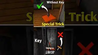 Granny Chapter 2 Without Weapon Key Secret Trick 🔑😱 #shorts #tricks #granny