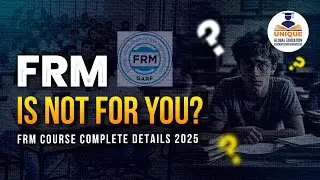 FRM full course Details - 2026 | CA Saumil Manglani | Unique Global Education