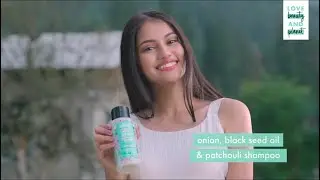 NEW Sulfate-free Onion, Blackseed Oil & Patchouli Hair Fall Control Shampoo with Pure Onion Bulb Oil