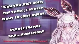Ditzy Clumsy Moth Wants In Your Home